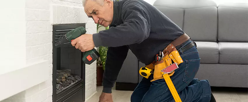 New Indoor Fireplace Installation in Woodlawn, Maryland