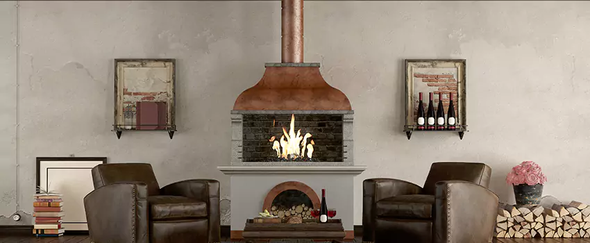 Thelin Hearth Products Providence Pellet Insert Fireplace Installation in Woodlawn, MD