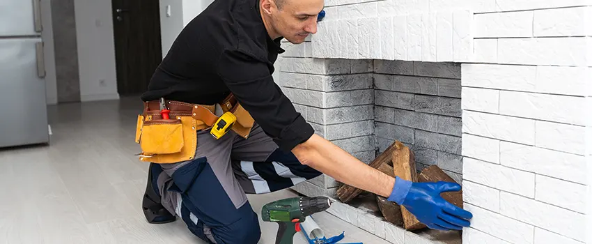 Fireplace Damaged Damper Frame Repair Services in Woodlawn, Maryland